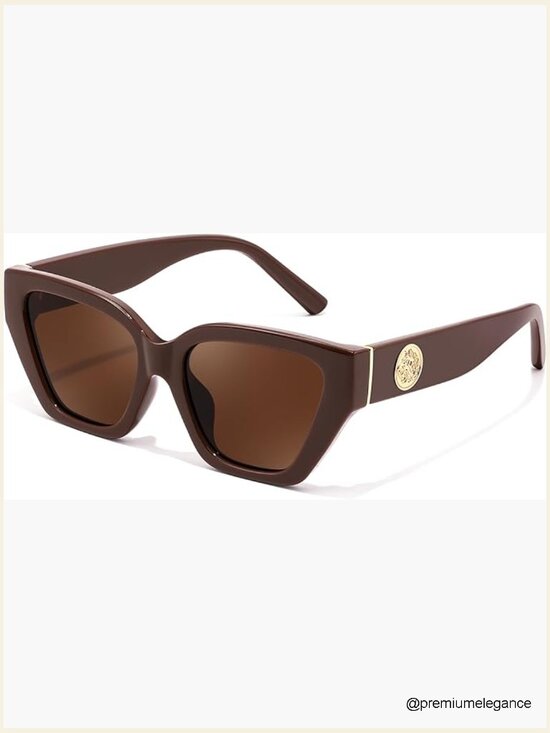Cat Eye Polarized Sunglasses UV400 Protection Trendy Retro Design main image 7